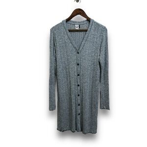 Anthropologie Women's Akemi + Kin Chateaux Knit Button Up Cardigan Green‎ Size S